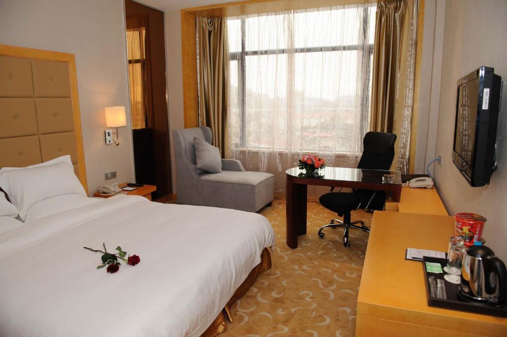 Shanghai Sky Rainbow Hotel Rom bilde